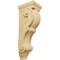 Ekena Millwork 6 1/2"W x 8"D x 22"H Small Jumbo Traditional Wood Corbel, Alder CORW07X08X22TRAL - alternate 1